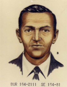 Of the many sketches of DB Cooper undertaken by the FBI, this image is considered by many to be the most accurate.