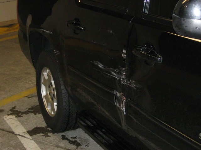 WSP, Gov's side swipe, back quarter panel, sub.1