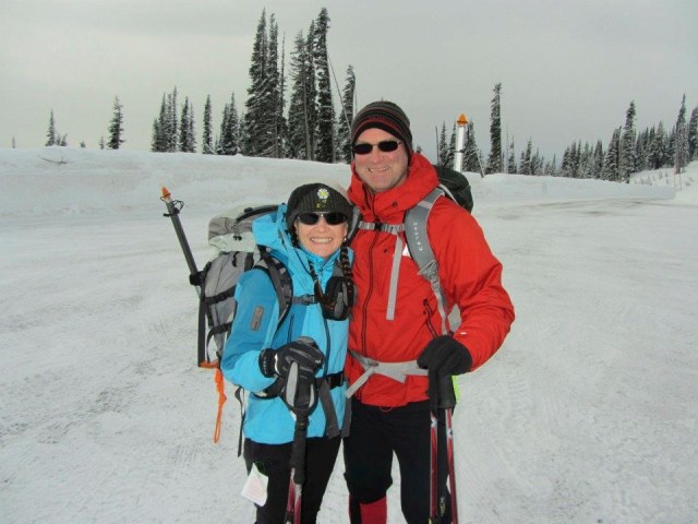 Mt Rainier, Jo and Jim, best, 2 shot,on PVLRd, 1.7.12