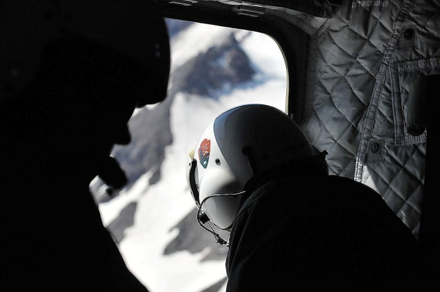 Mt Rainier, NPS photo of rescue ranger, 6. 12. 15