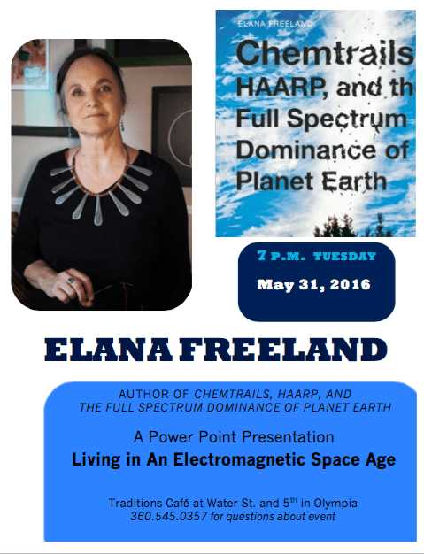 Elana, Chemtrails, traditions, 5. 22. 16