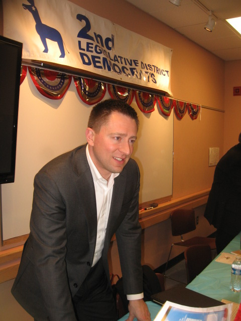 Candidates Forum, 8th CD, 1. 31. 18, Jason Rittereiser, head shot, Very Best