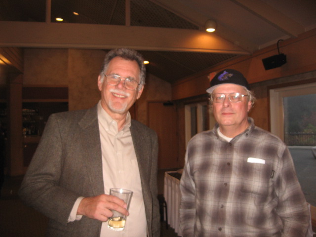 Conference, 2018, Tom Kaye, l, Bradley Collins, r.