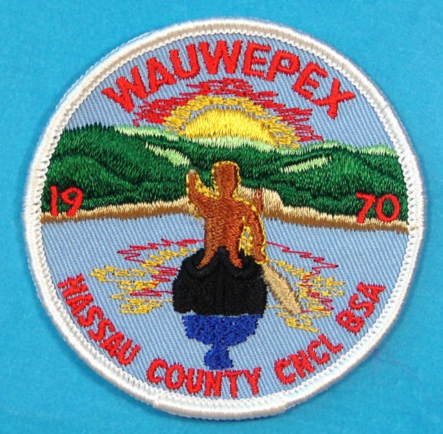 Wauwepex, summer camp patch, 1970